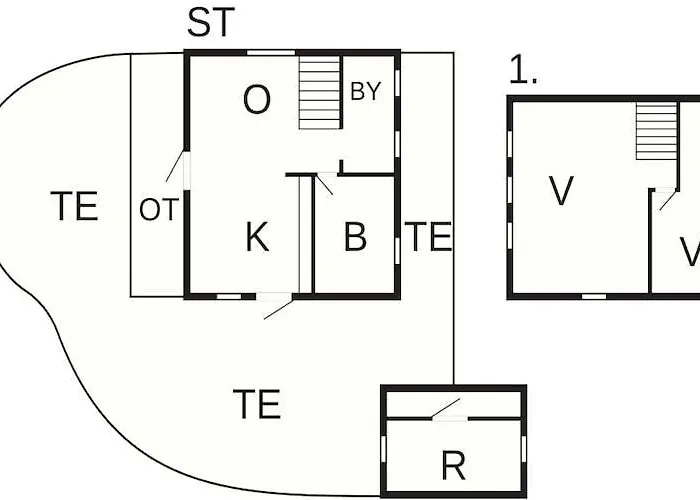 Holiday home 6 Person In Romo Vesterhede